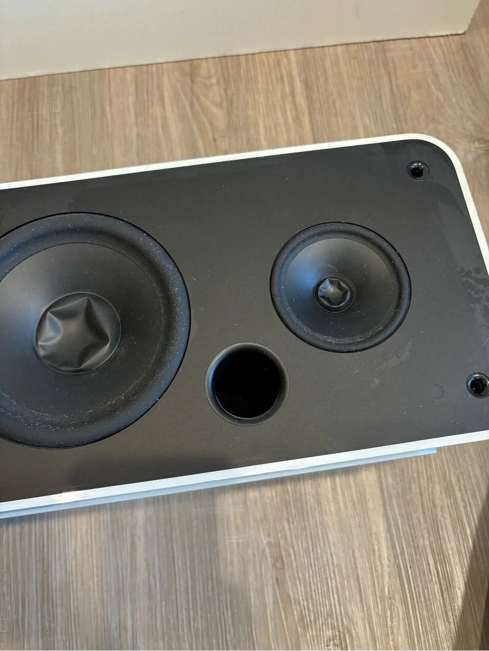 Apple iPod Hi-Fi Wired Speaker A1121 Dock System White Bluetooth adapter works